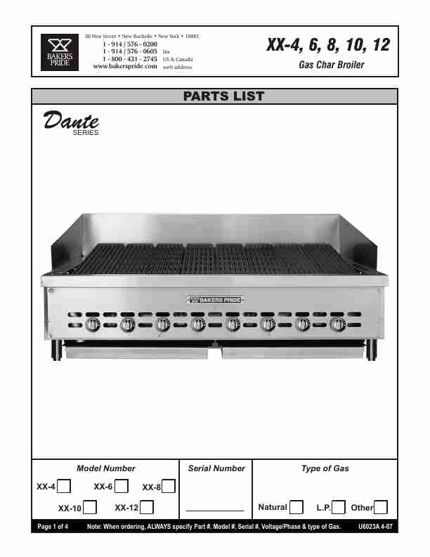 Bakers Pride Oven Oven XX-10-page_pdf